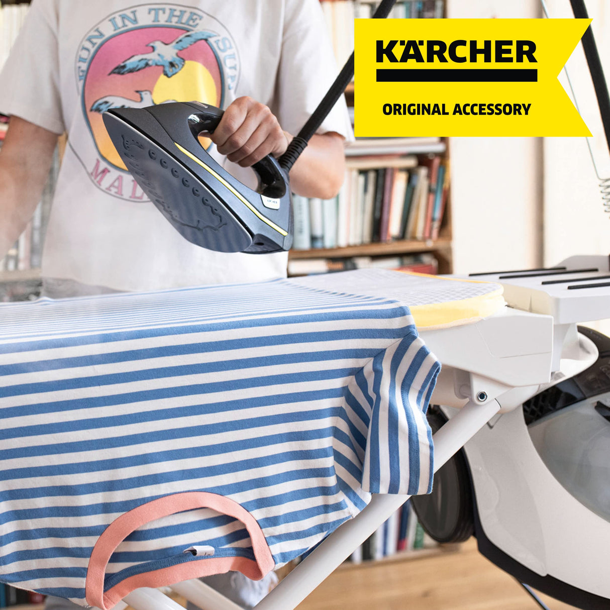 Kärcher Plancha de vapor a presión EasyFinish