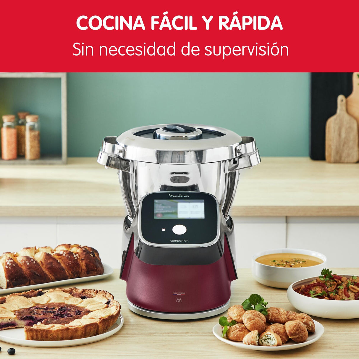 Moulinex Robot de cocina I-COMPANION TOUCH XL HF93E