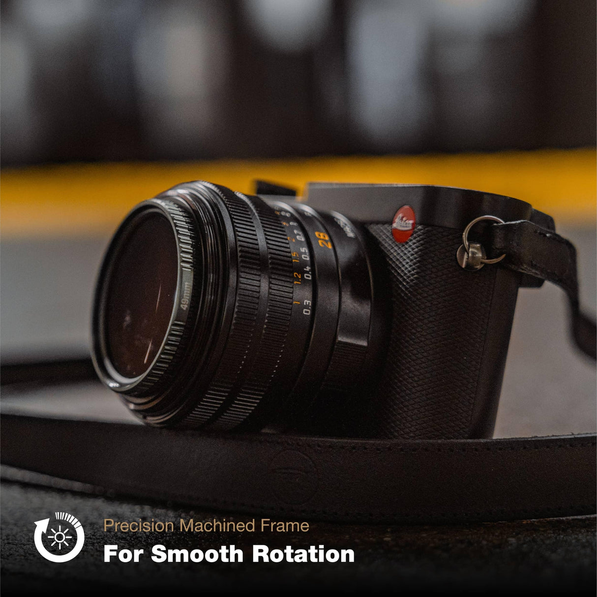 PolarPro - Shortstache - Everyday - 1/4 Strength Black Mist - 82mm - Filtro para Camara - En colaboración con Garett King