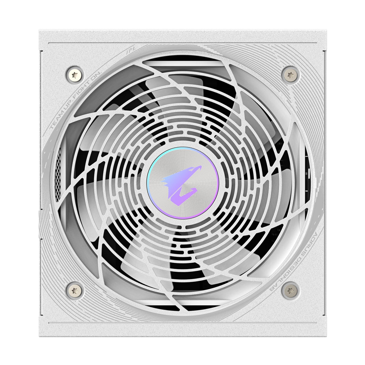 GIGABYTE AORUS Elite P1000W Ice Fuente de Alimentación - PCIe 5.0, 80 Plus Platinum, Diseño Completamente Modular, Ventilador de 120 mm, Compatible con ATX 3.0, Enchufe UE