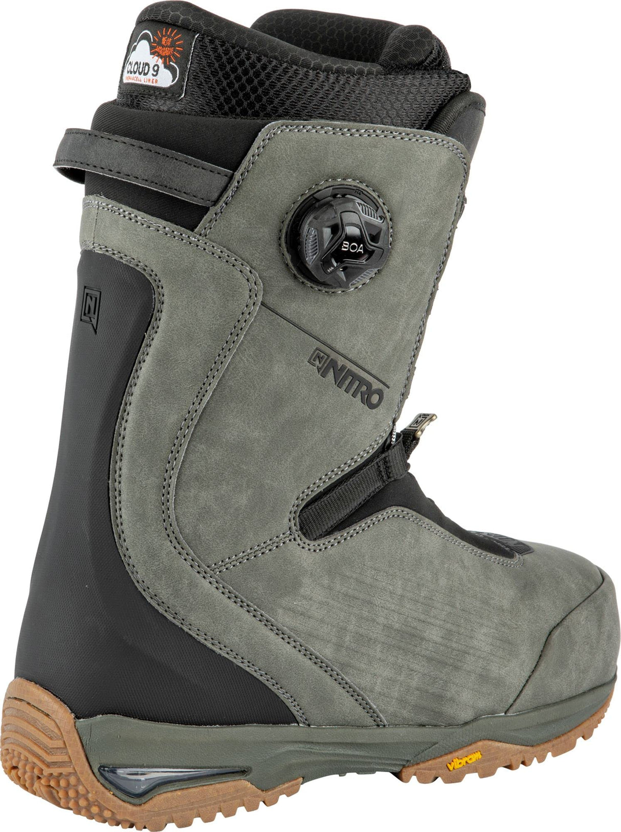 Nitro Chase Boa Botas de Snowboard, Hombres, Black, 270