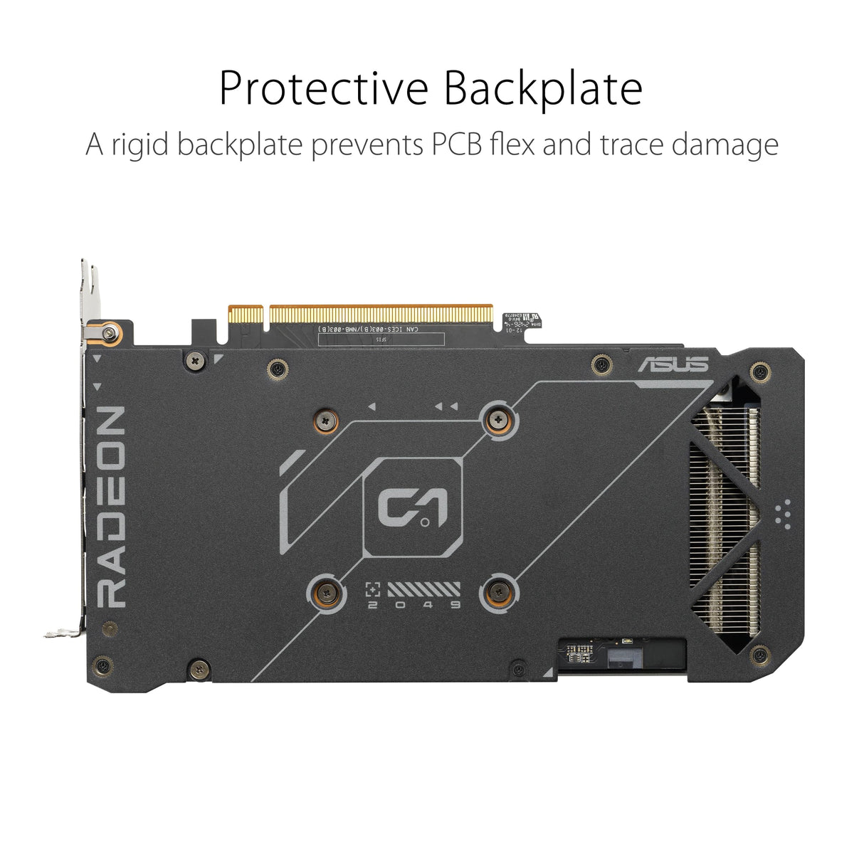 ASUS Dual Radeon RX 7600 EVO OC Edition - Tarjeta gráfica para Videojuegos (AMD Radeon RX7600, PCIe 4.0, 1 HDMI 2.1, 3 DisplayPort 1.4a, DUAL-RX7600-O8G-EVO)