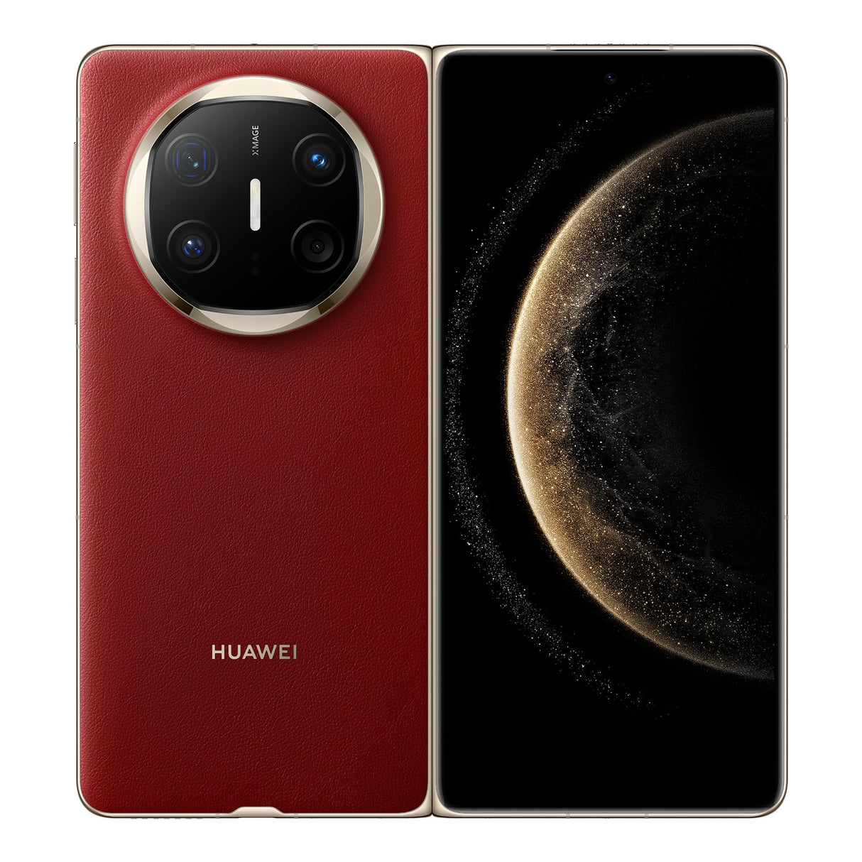HUAWEI Mate X6, 12+512G, Smartphone Plegable Compacta, Ultradelgado y Resistent, Cámara Ultra Chroma, Cristal Kunlun de 2.ª Generación, Pantalla X-True, 5110 mAh, Nebula Red