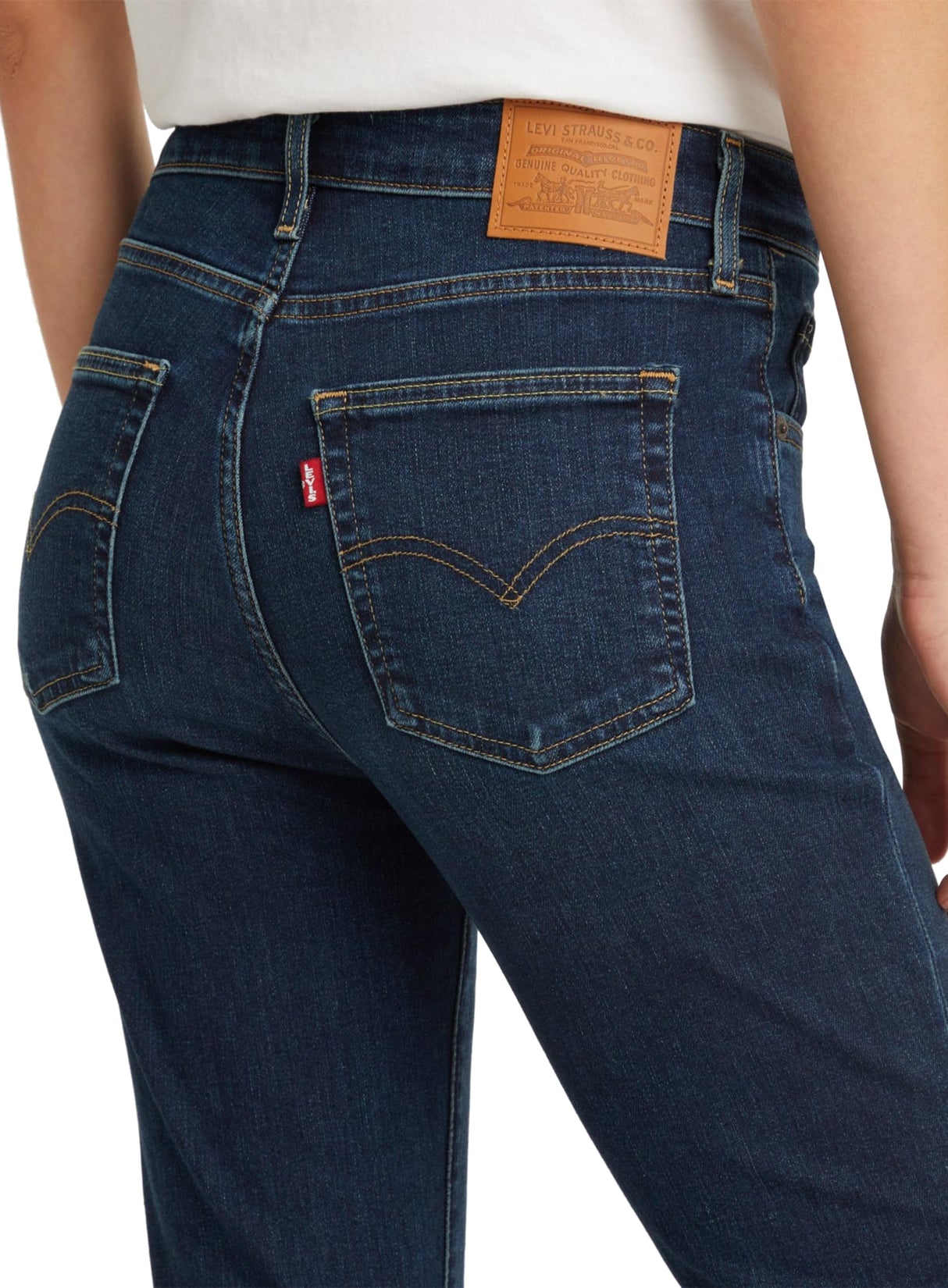 Levi's 726 High Rise Flare, Jeans para Mujer, Blue Swell, 33W / 32L