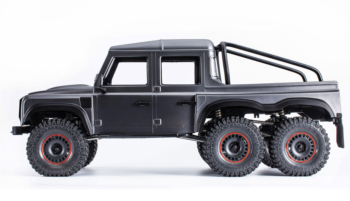 Amewi 22555 AMXRock RCX10.3B Scale Crawler 6x6 Pick-Up 1:10 ARTRgris