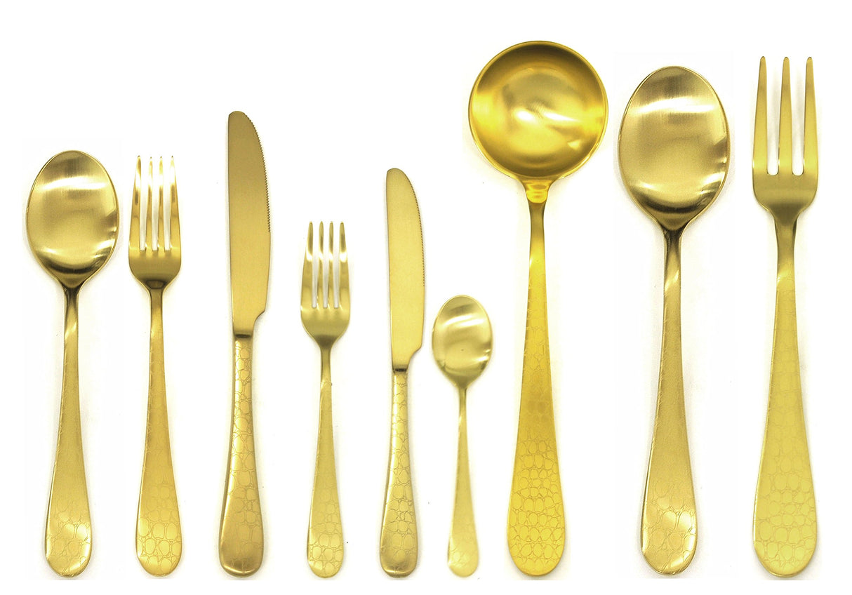 Mepra 109522075 - Cubertería Especial unificada, Color Dorado