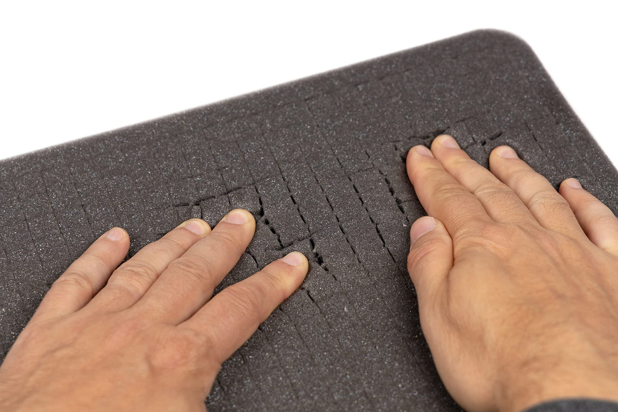 Peli 1507AirFS Set de espumas de repuesto, accesorio original para maletas Peli Air, compatible con: Peli Air 1507, color: negro