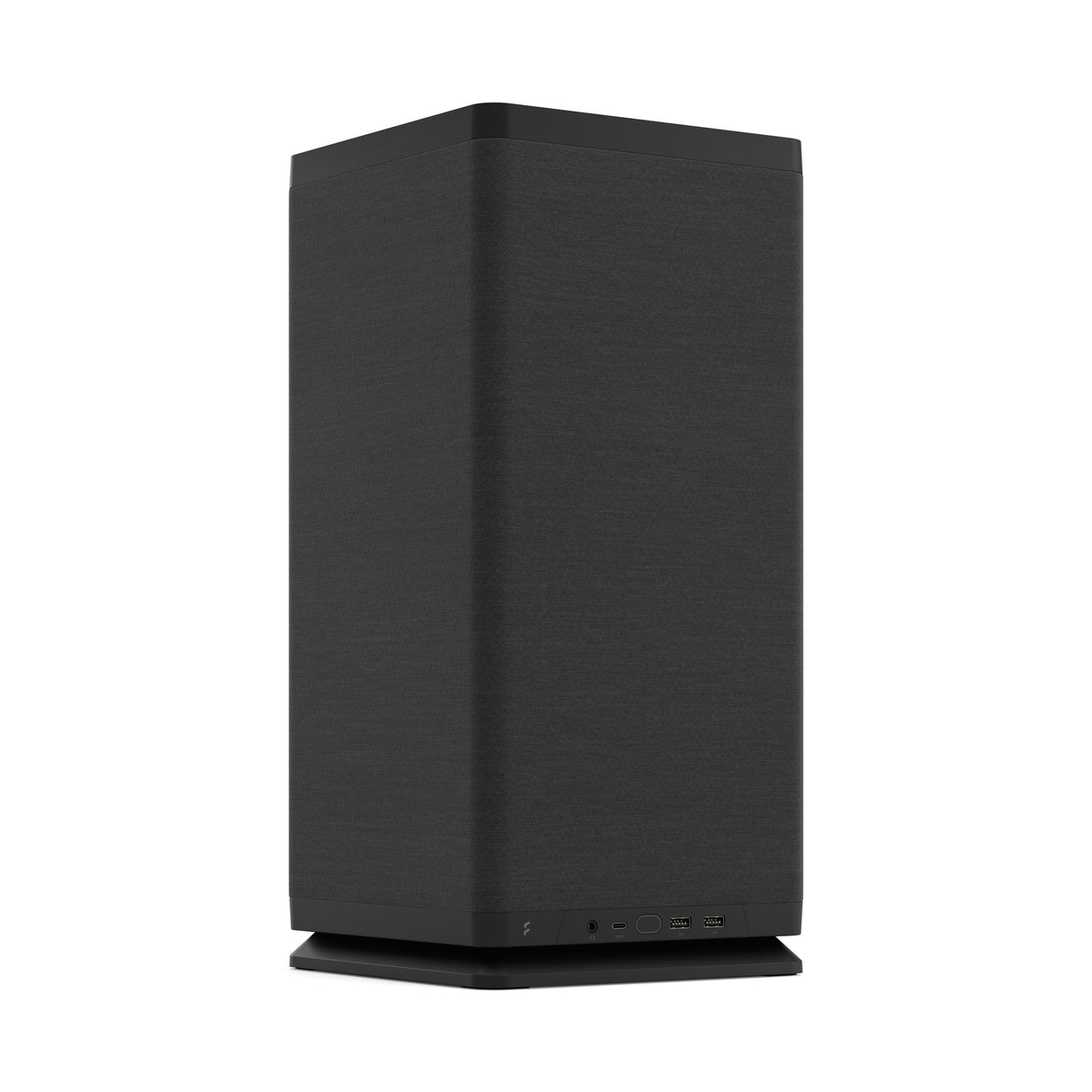 Fractal Design Mood Black PC Case - Sleek Fabric Design, 180mm Top Fan, Conceals 325mm Graphics Card, m-ITX Motherboard Compatible, Easy Access Build, Efficient Cooling