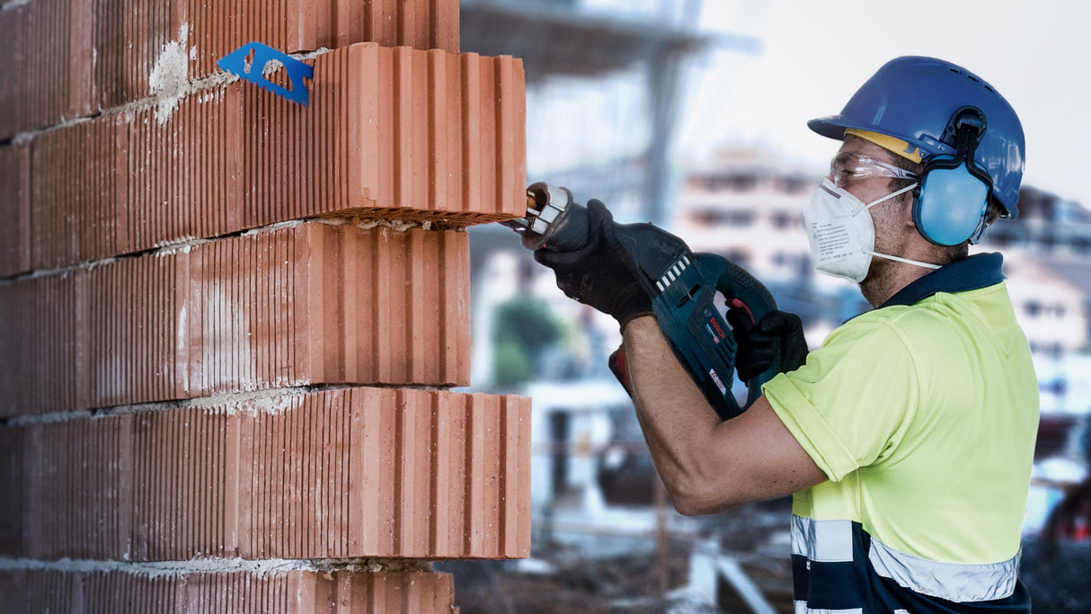 Bosch Professional 10x Hojas de sierra sable Expert `Hollow Brick` S 1543 HM (para Bloque de construcción de poroton, Longitud 240 mm, accesorios Sierra sable)