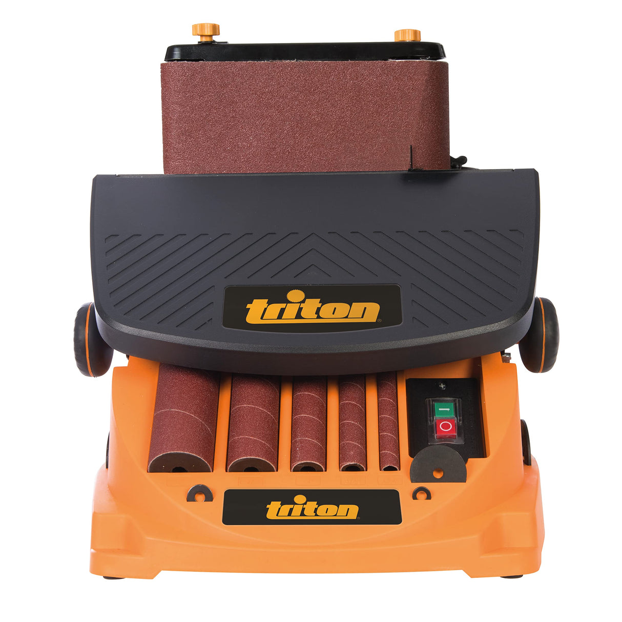 Triton - Lijadora de husillo oscilante y lijadora de banda 450 W TSPST450 (977604)