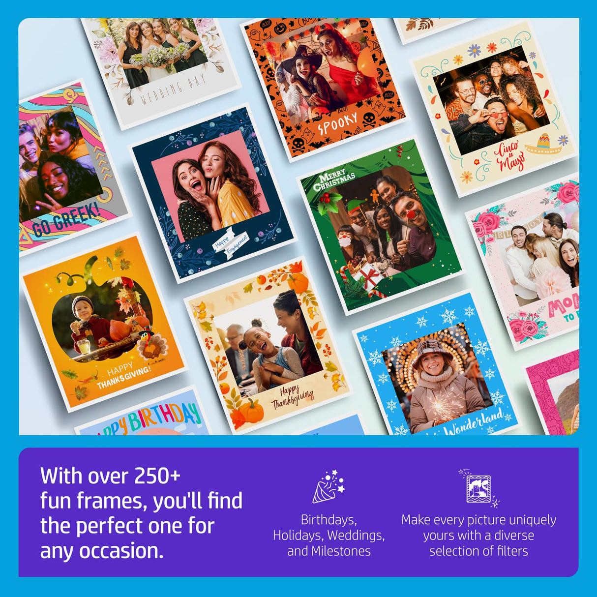 HP Sprocket Máquina de Fotomatón Impresora de Fotos a Color Instantánea (Blanco) Paquete Inicial + Papel Zink (100 Hojas) + Estuche Acolchado
