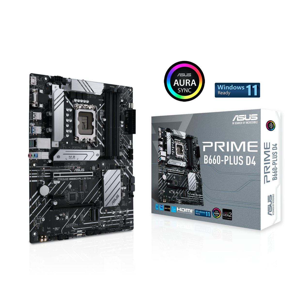 Prime B660-PLUS D4 Intel B660 LGA 1700 ATX
