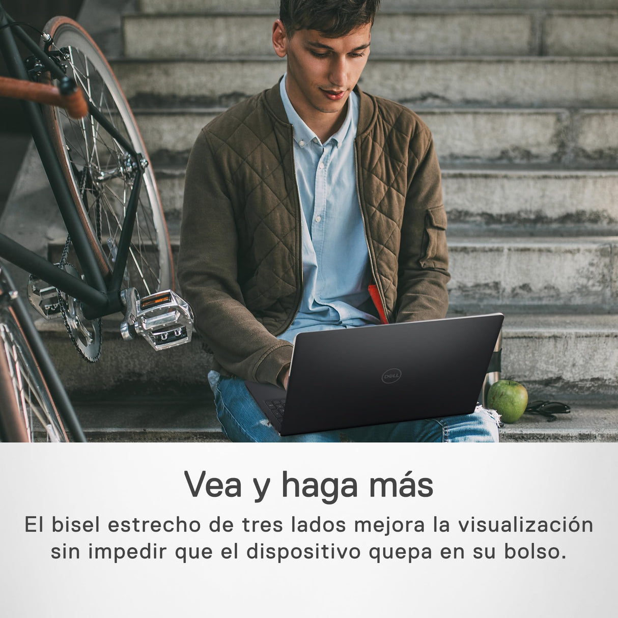 Dell Inspiron 15 3520 Portátil de 15,6'' FHD, Intel Core i7 1255U, 16GB RAM, 512GB SSD, Intel Iris Xe Graphics, Windows 11, Teclado retroiluminado QWERTY Español, Carbon Black