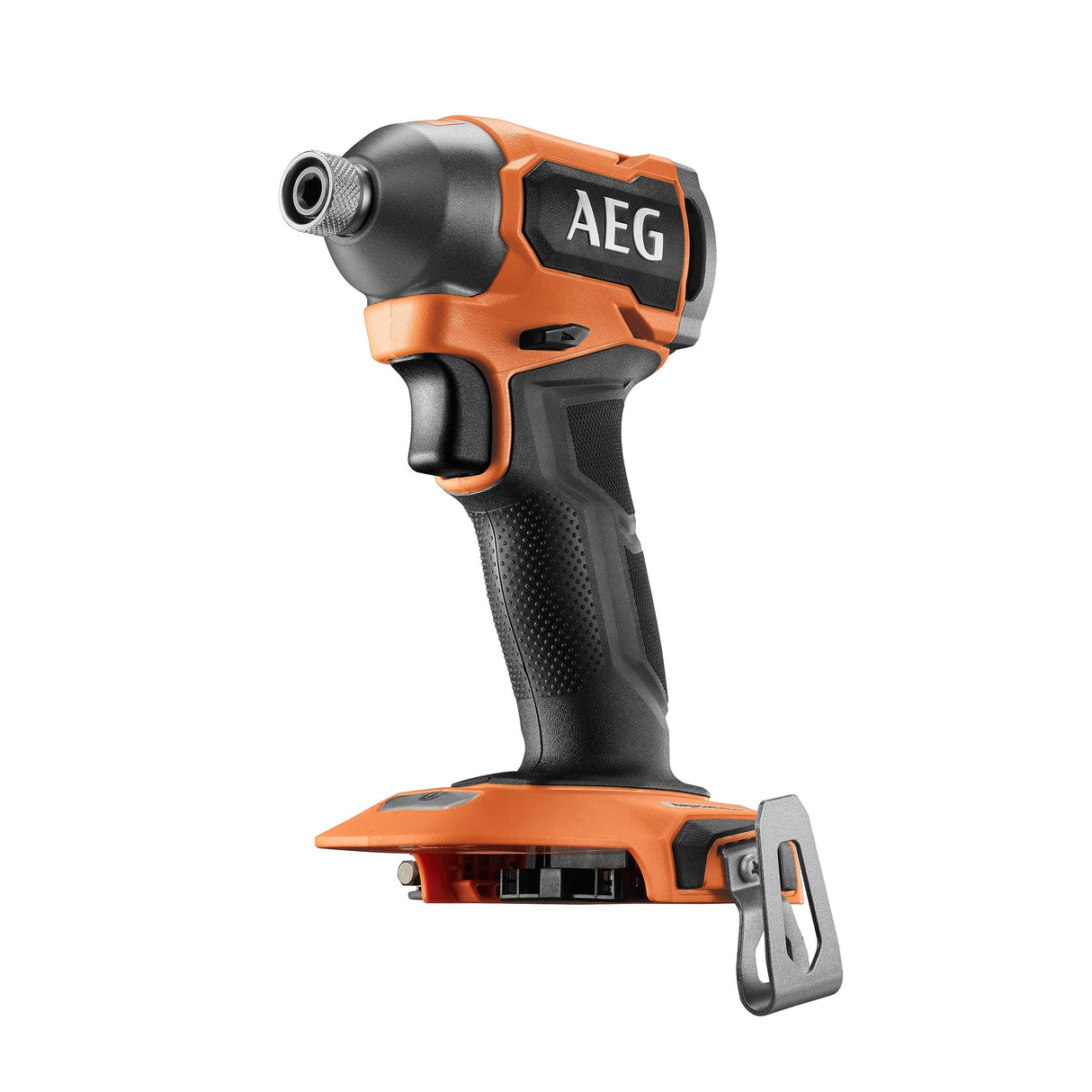 AEG - Destornillador de impacto SUBCOMPACT 18 V BRUSHLESS, 205 Nm, 4 modos, 0 a 2900 rpm, 0 a 4200 cps/min, receptáculo Hex 1/4", sin batería, ni cargador, de cartón
