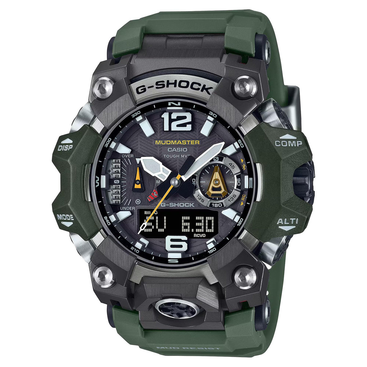 CASIO Reloj Hombres de Cuarzo con Correa en Acero Inoxidable GWG-B1000-3AER