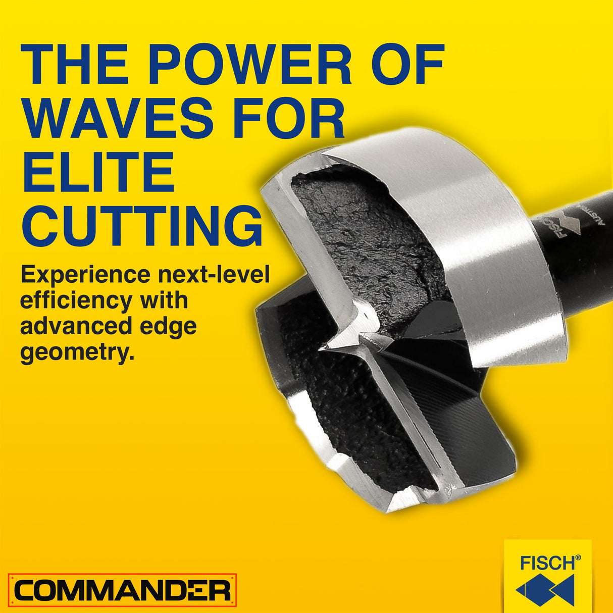 Punta Black Shark Pro Forstner Volumen de suministro: 10 uds. Casete con Ø 15-20-25-26-30-35-40-45-50-55 mm.