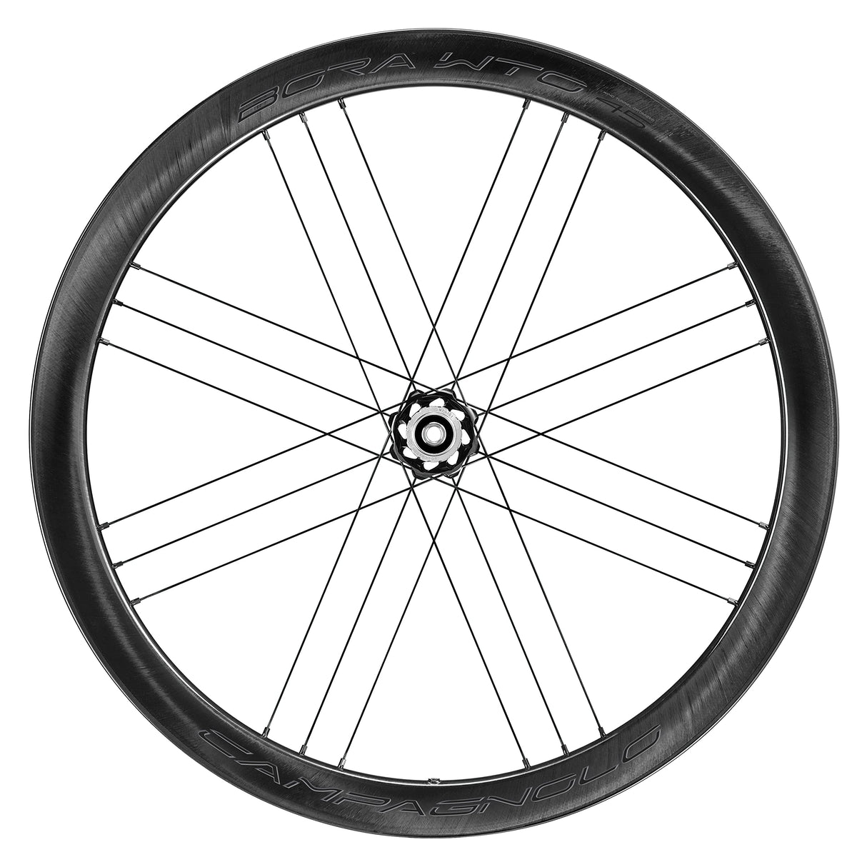 Campagnolo Bora Wto 45 Db Dark 2 Way Fit HG 11v Ruedas para Bicicleta, Deportes y Aire Libre, Negro