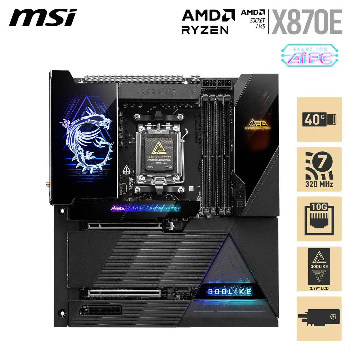MSI Meg X870E Godlike
