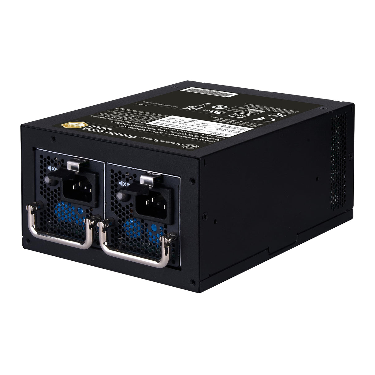 Silverstone SST-GM900A-GF, Fuente de alimentación ATX redundante Cybenetics Gold 900W