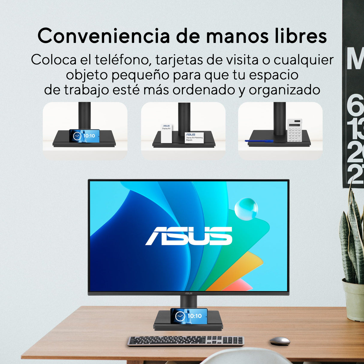 ASUS VA259HGA Monitor Gaming Eye Care de 25 Pulgadas, IPS, Full HD, sin Marco, 120 Hz, Adaptive-Sync, MPRT de 1 ms, HDMI, VGA, luz Azul Baja, antiparpadeo, Montaje en Pared