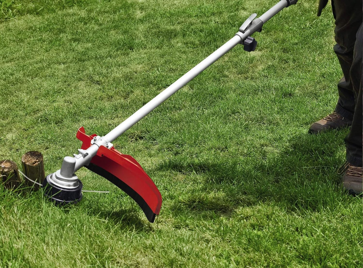 Einhell Desbrozadora de gasolina GC-BC 52 I AS. 1,5 kW, motor de 2 tiempos de baja vibración, Quick Start, incl. cuchilla de 3 dientes y carrete de hilo doble con avance automático, Multicolor