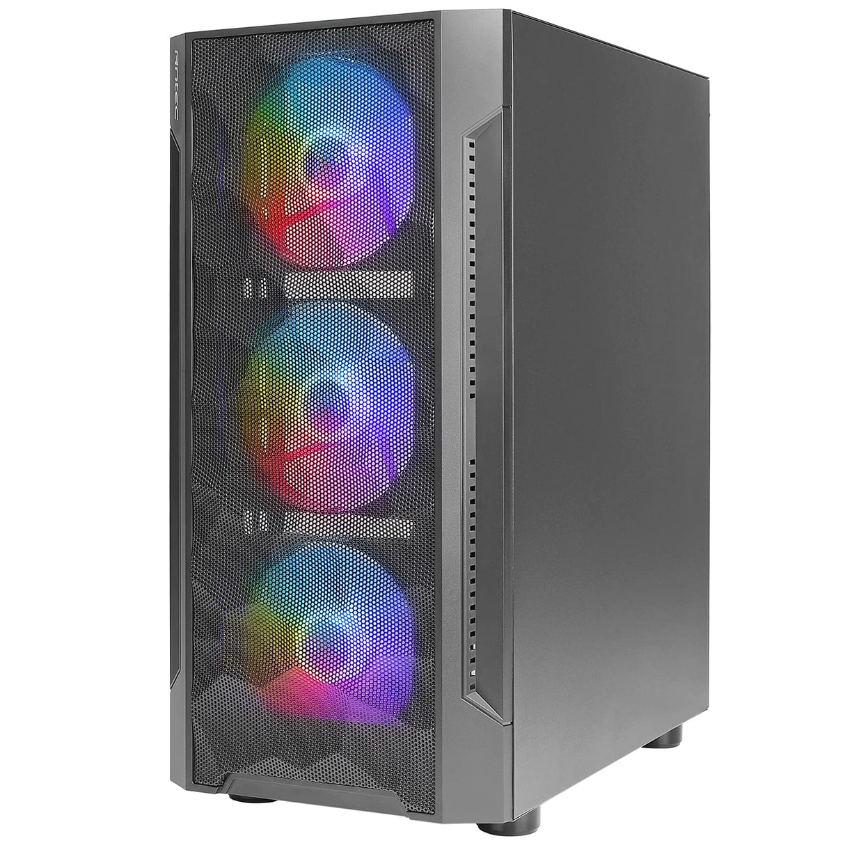 ANTEC Caja Gaming Nx260 ATX 2 X usb2.0 1 X us3.0 Sin Fuente, Negro, Argb