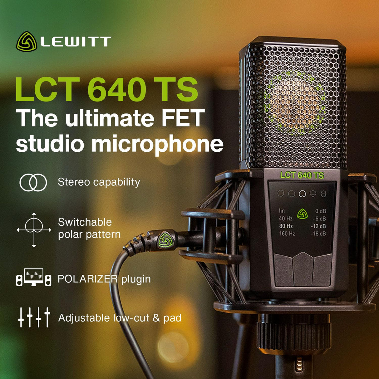 micrófono Lewitt LCT 640 TS