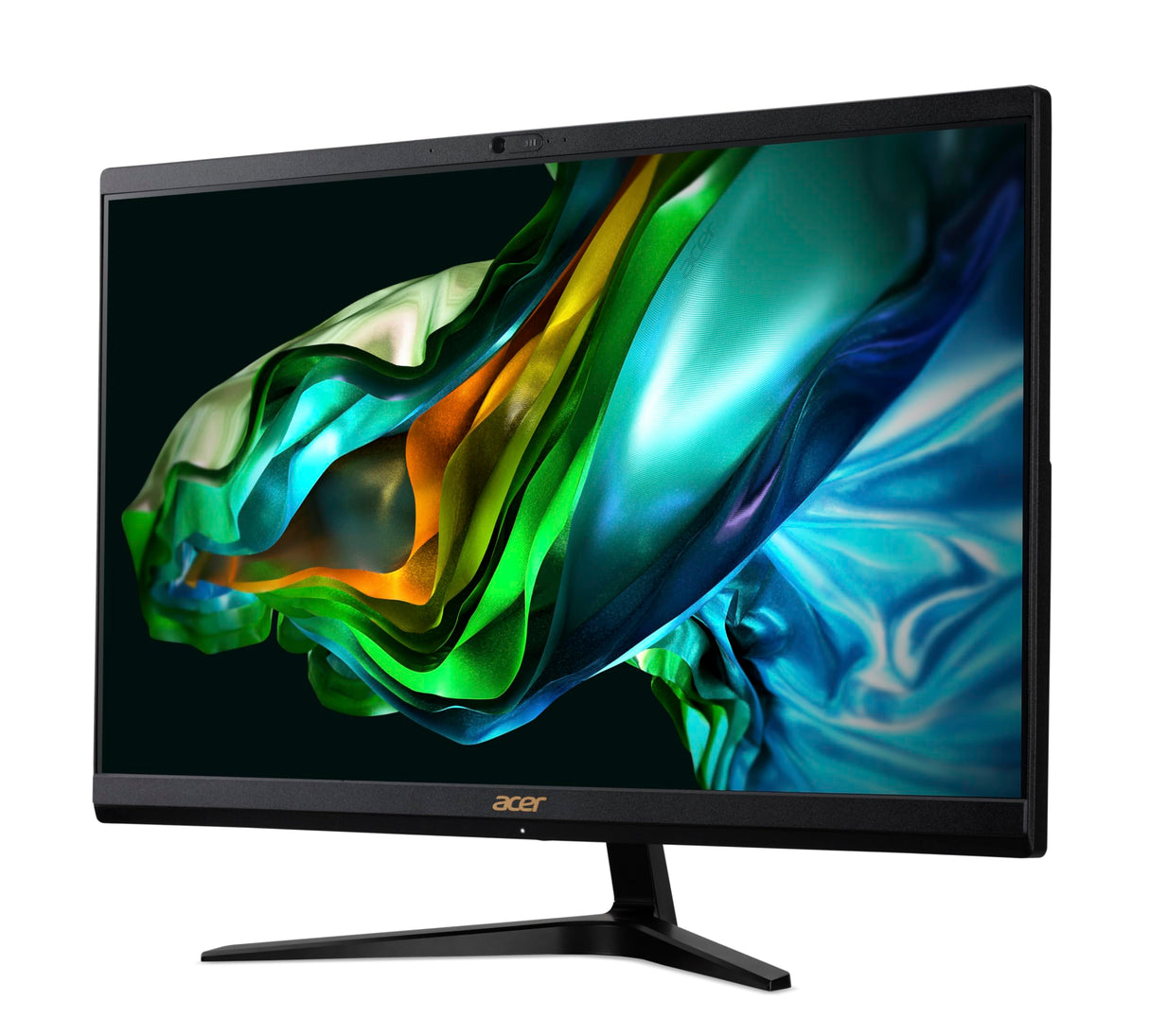 Acer Aspire C24-1800 All in One - Monitor 24" FullHD (Intel Core i5-12450H, 8GB RAM, 512GB SSD, Intel Iris Xe Graphics, Windows 11 Home) Negro + Teclado QWERTY Español y Ratón Inalámbrico