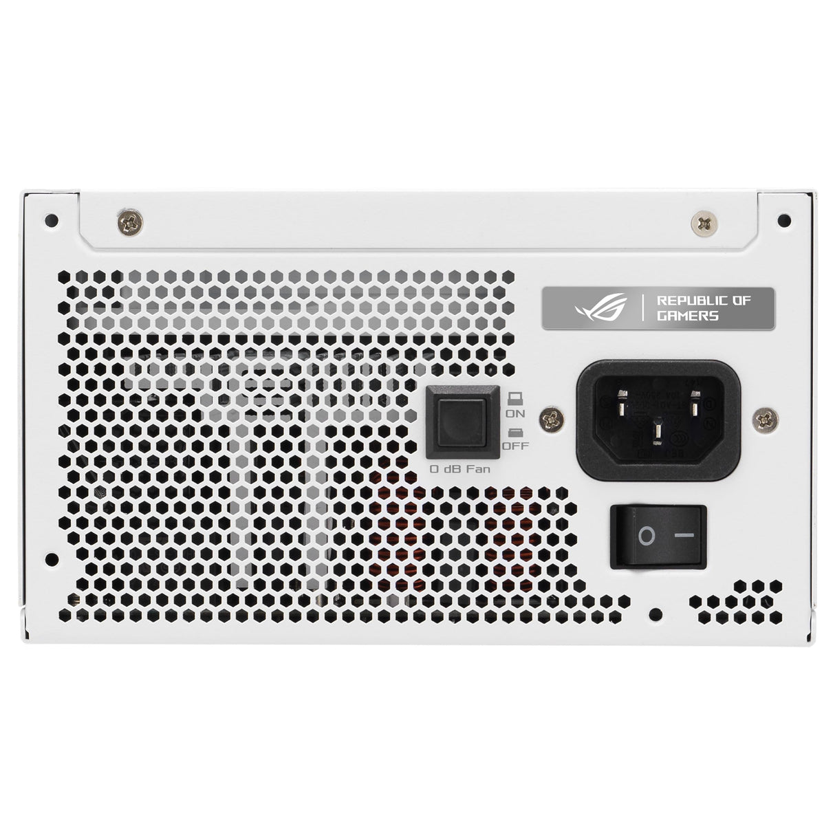 ASUS ROG Strix 1000W Platinum White Edition, Fuente de alimentación ATX Modular, 80 Plus Platinum, ATX 3.1, PCIE 5.1, Conector 12V-2x6, MOSFET GAN, estabilizador de Voltaje 'GPU-First'