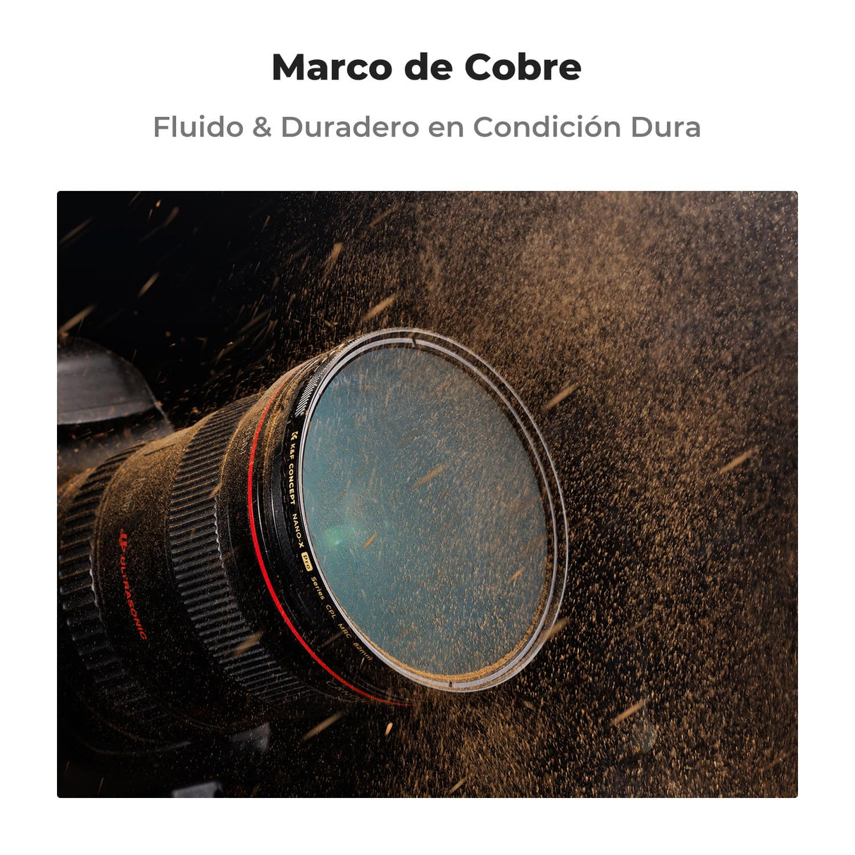 K&F CONCEPT Nano-X Pro 67mm Filtro Polarizador Circular Filtro CPL con Marco de Cobre Vidrio Óptico con 36 Capas Revestimiento Nano para Objetivo
