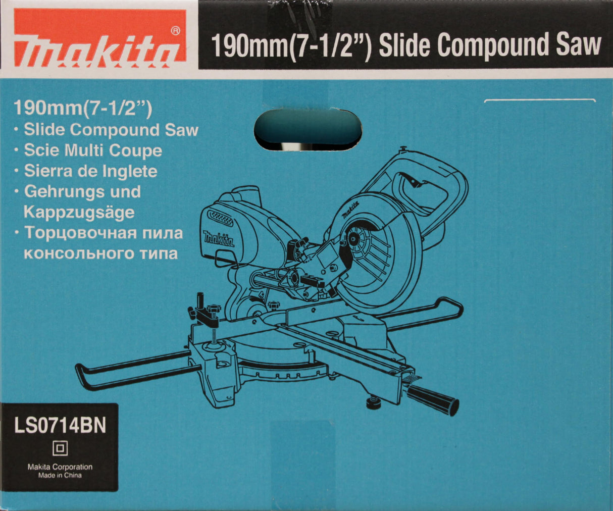 Makita LS0714BN - Sierra ingletadora (190 mm)