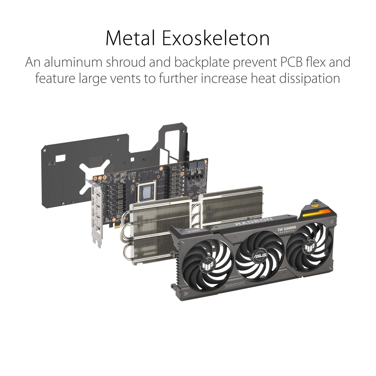 ASUS TUF Gaming Radeon RX 7700 XT OC Edition 12GB GDDR6 Tarjeta gráfica (PCIe 4.0, 12GB GDDR6, HDMI 2.1, DisplayPort 2.1)