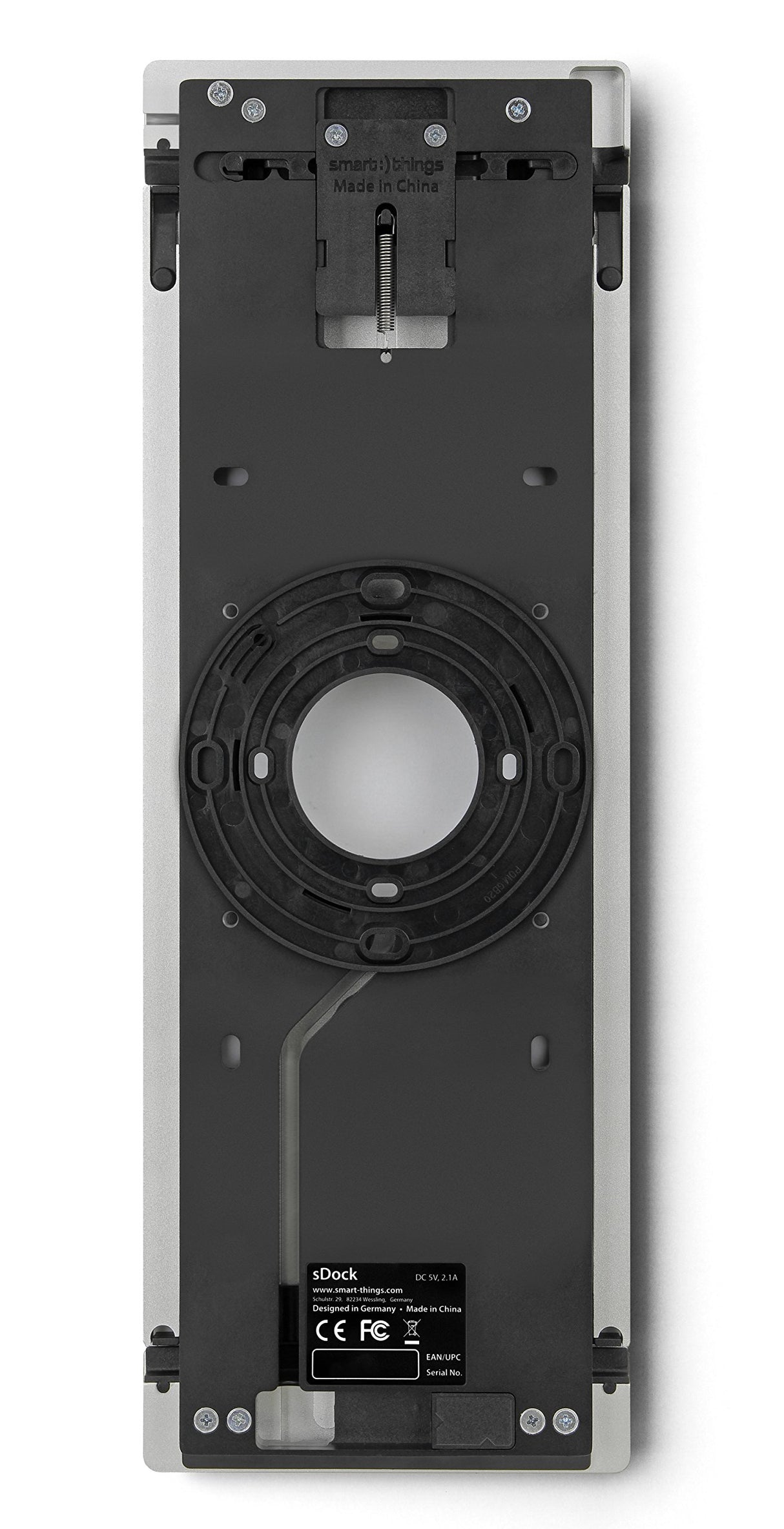 Smart Things S12 B sDock Pro - Soporte de Pared Giratorio de 90° con Cerradura para Apple iPad Pro Apple Pro de 12 Pulgadas (1ª generación + 2ª generación), Color Negro
