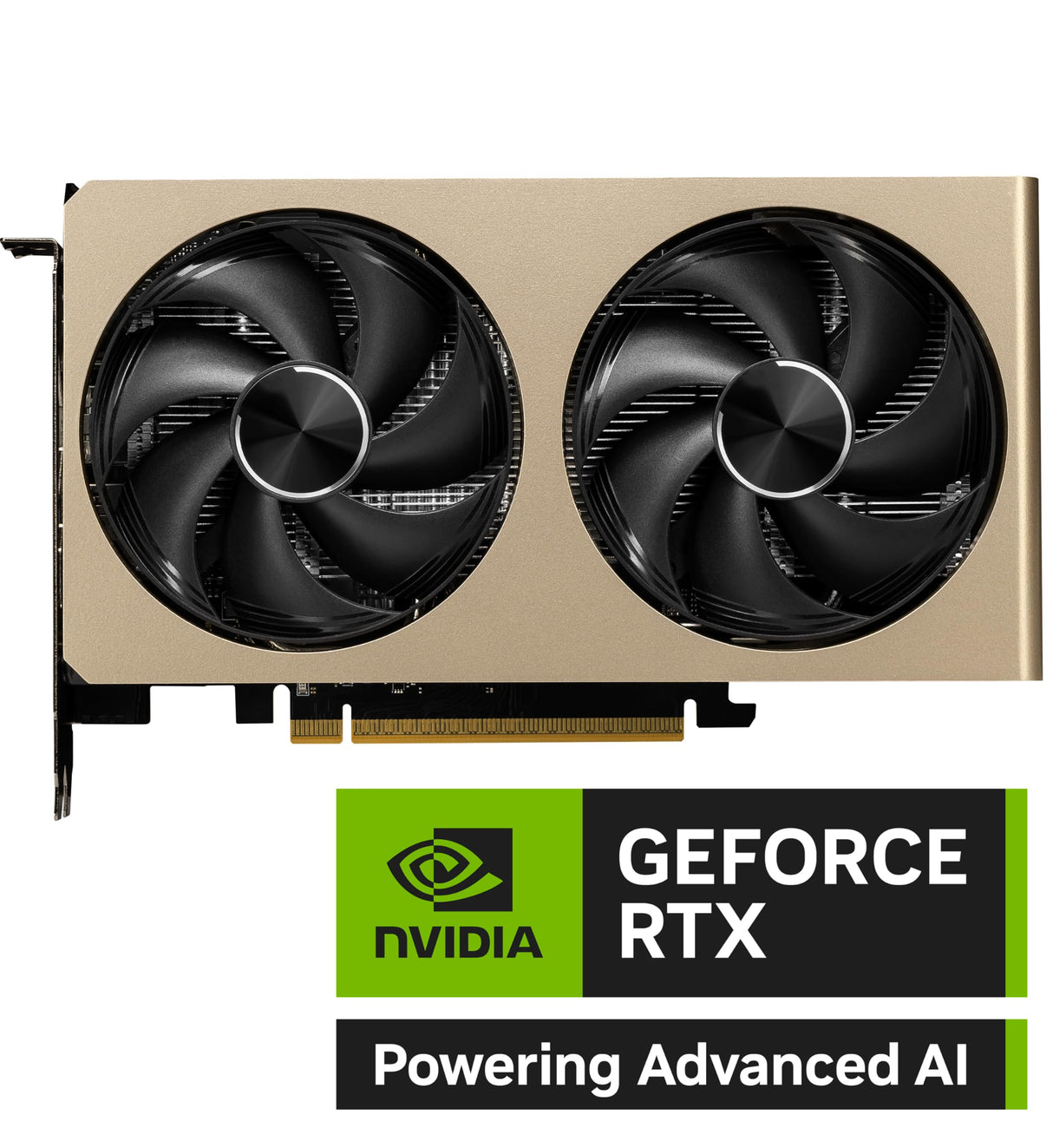 MSI GeForce RTX 5060 8G Inspire 2X OC, Tarjeta gráfica - NVIDIA 5060, 8G GDDR7, 28 Gbps, PCI Gen 5, Negra