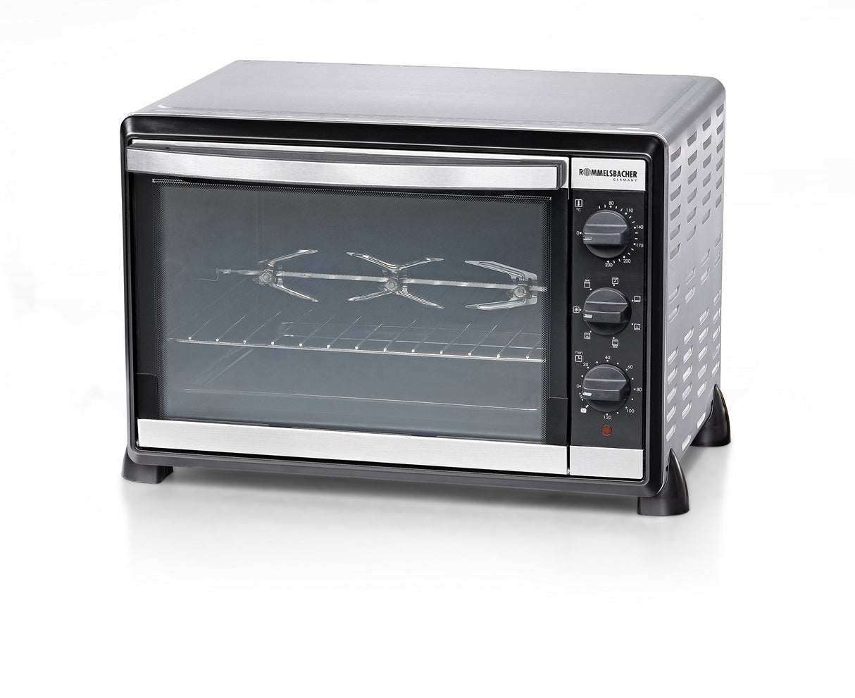 Rommelsbacher BG 1805/E - Horno para asado, 1800 W, color plata