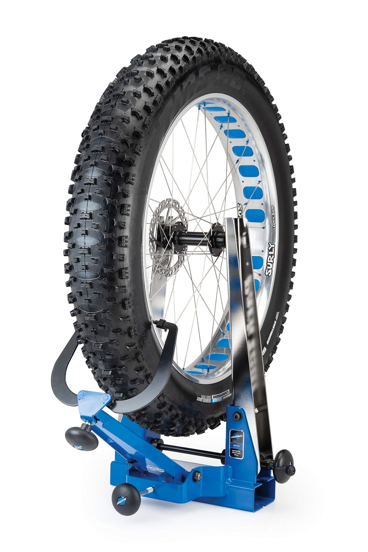 Park Tool TS-4.2-Soporte Profesional para trazado de Ruedas, Unisex Adulto, Azul, Talla única