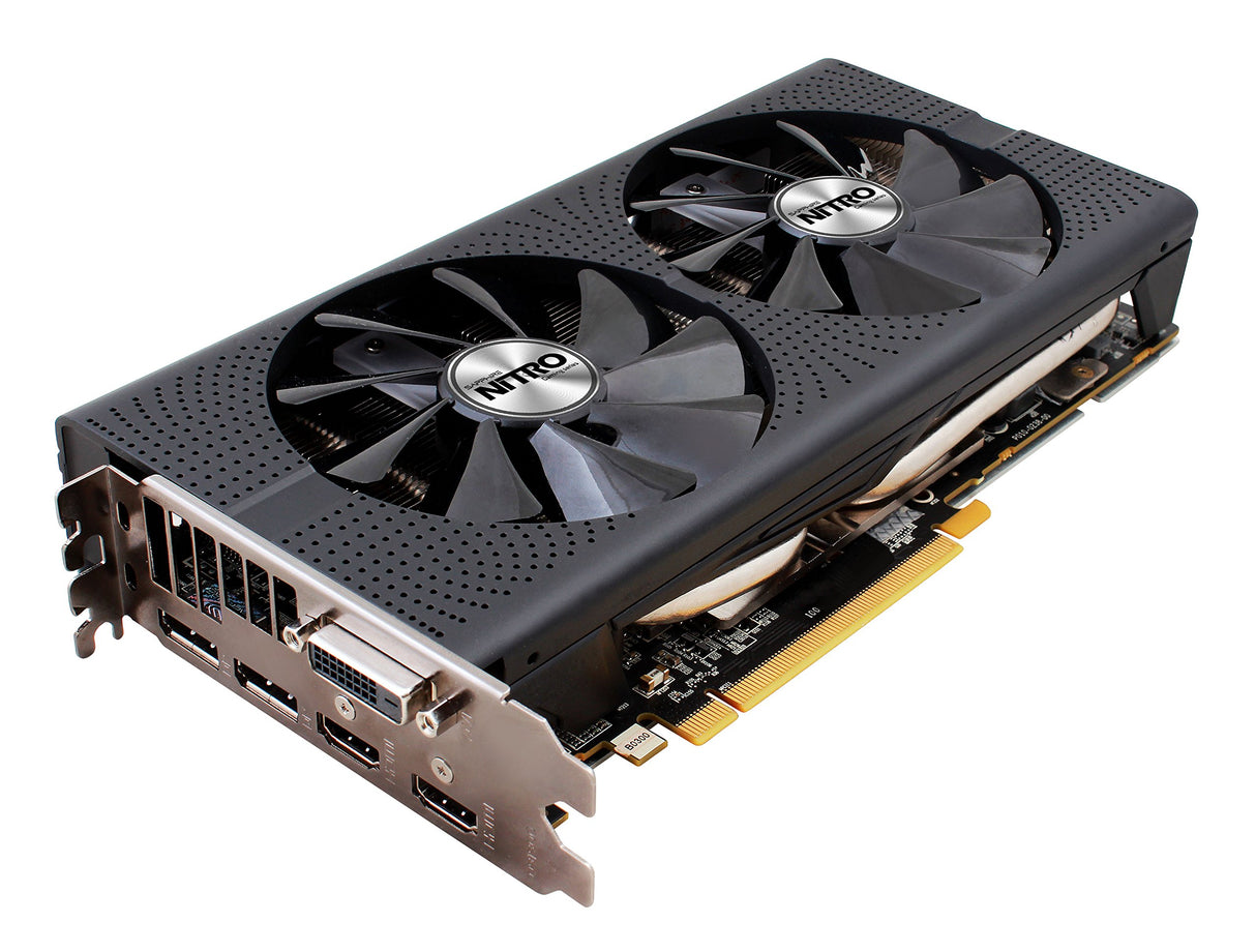 Tarjeta gráfica de bus de memoria Sapphire NITRO+ RadeonTM RX 480 4 GB GDDR5 256 bit PCI-Express 3.0 (11260-02-20G)