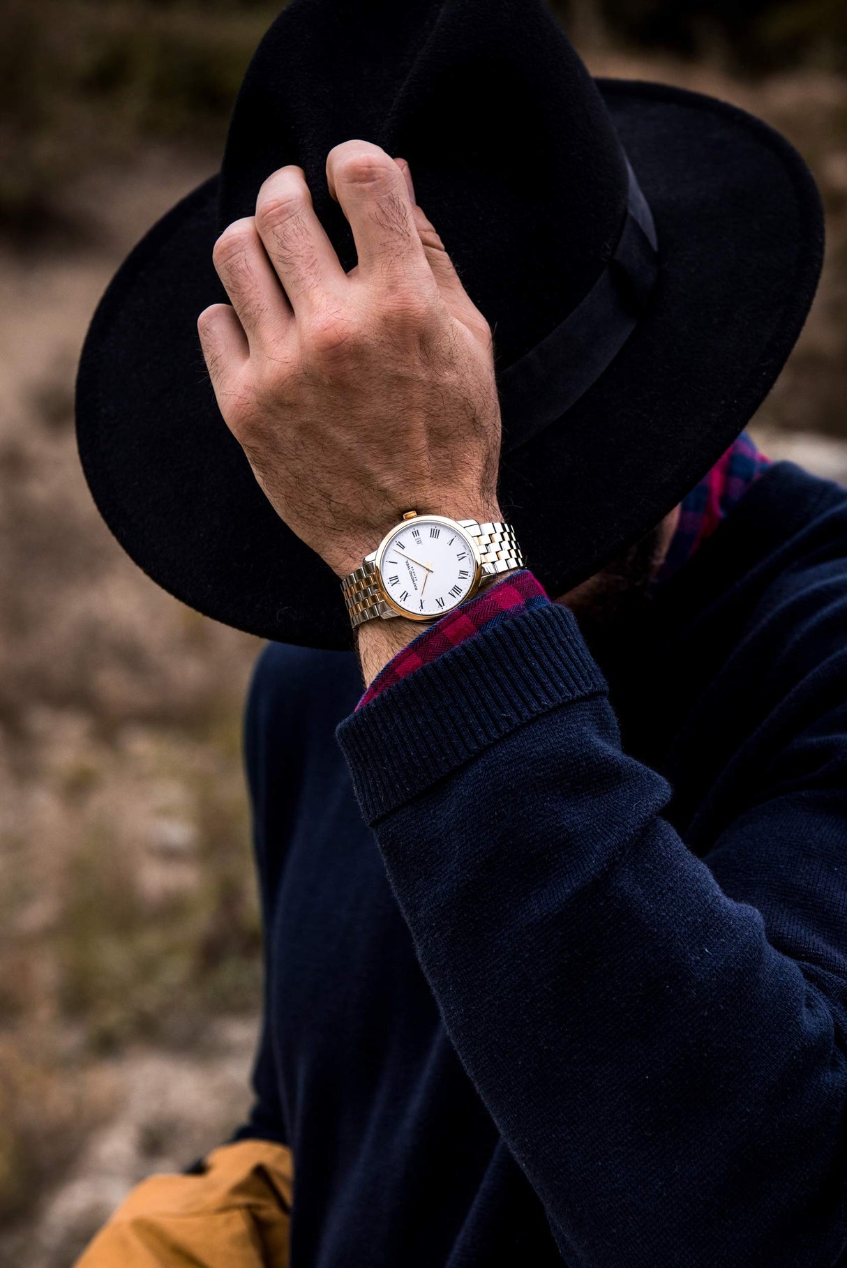 RAYMOND WEIL Reloj Analógico para Hombres de Cuarzo Suizo con Correa en Acero Inoxidable 5485-STP-00300