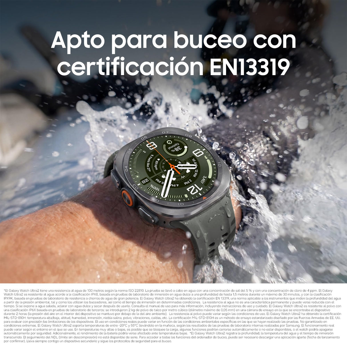 Samsung Galaxy Watch Ultra2, 47mm, LTE, Gris Titanio (Versión Española)