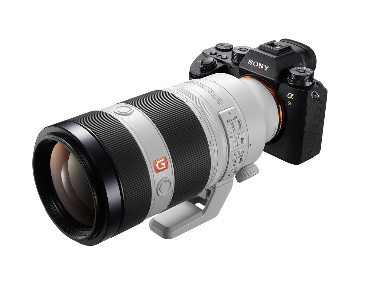 Sony FE 100-400mm f/4.5-5.6 GM OSS - Full-Frame, Super Teleobjetivo Zoom (SEL100400GM), Blanco