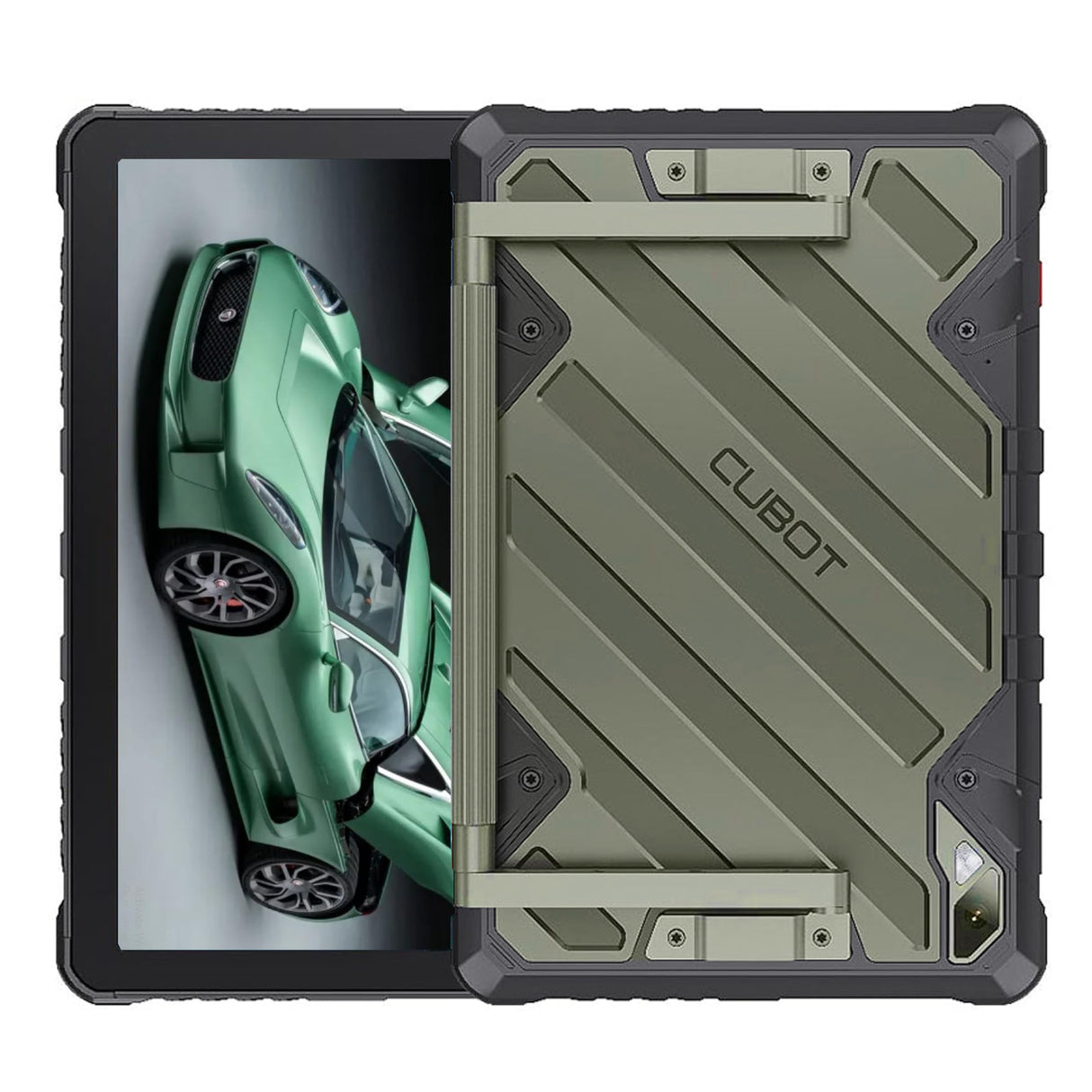 Cubot Kingkong Tab 2 - Tablet 10.95" FHD+, 16GB RAM (8GB+8GB Ext.), 256GB ROM, 4G Dual SIM, Cámara 64MP, Batería 20400mAh, Android 14, Helio G99, Negro.