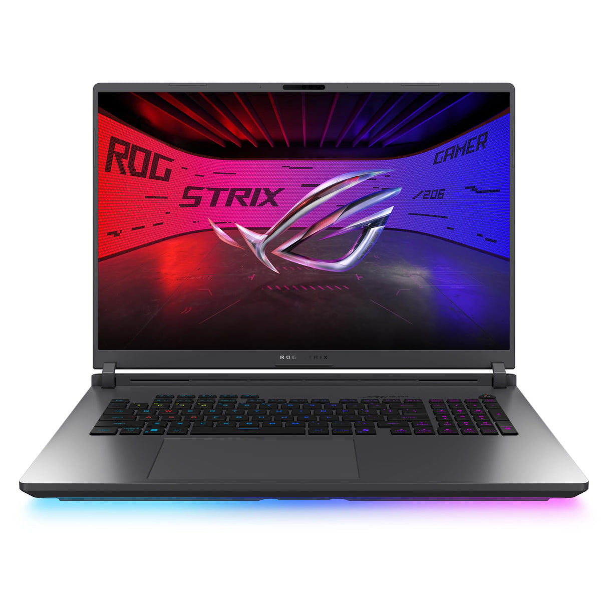 ASUS ROG Strix G18 G815LR-S9009 – ORD.Portátil Gaming de 18" WQXGA 240Hz (Intel Core Ultra 9 275HX, 32GB RAM, 1TB SSD, NVIDIA RTX 5070 Ti 12GB, Sin Sist.Op.) Gris Eclipse - Teclado QWERTY español