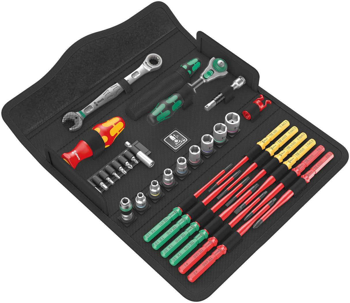 WERA-05135871001-Kraftform Kompakt W Imperial 1 - Conjunto con mango y varillas intercambiables