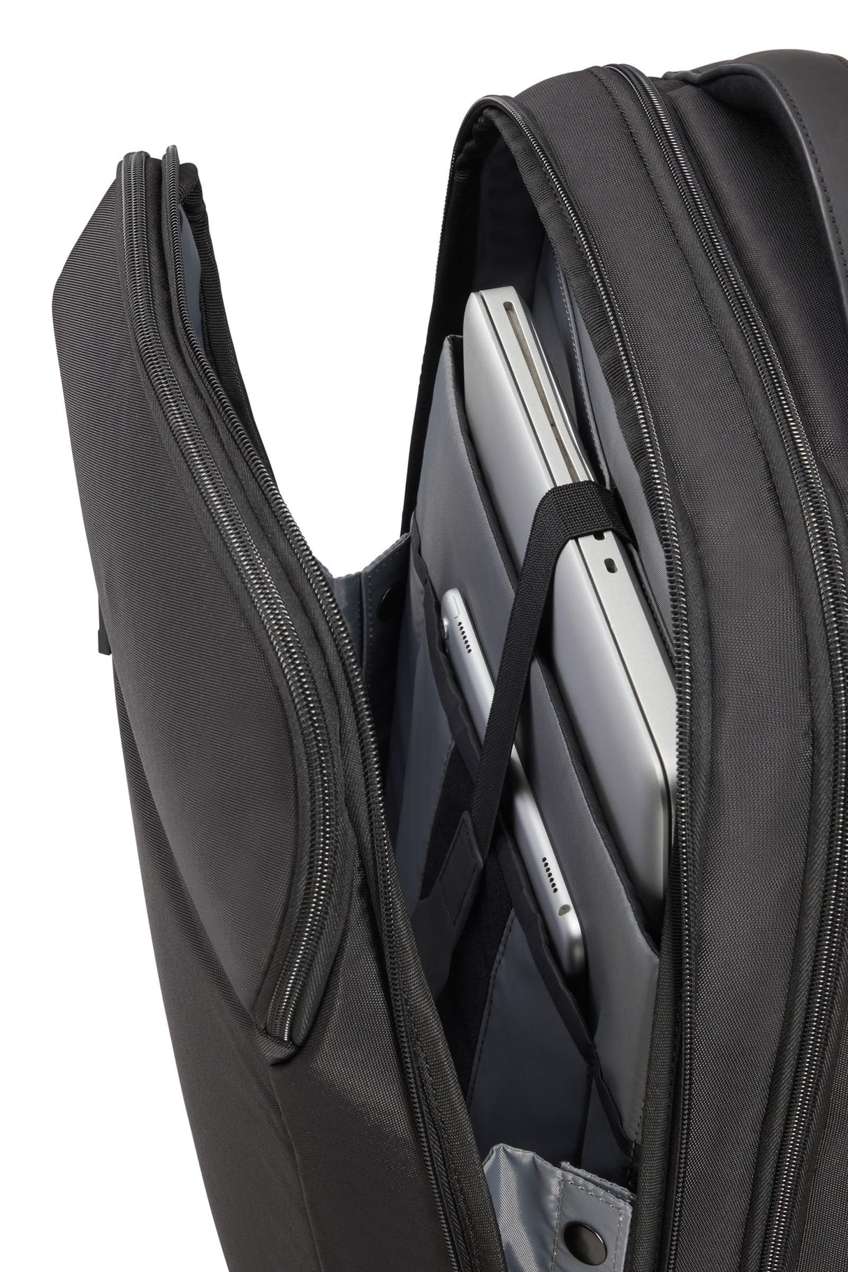 Samsonite LitePoint - Mochila para computadora portátil con Ruedas de 17.3 Pulgadas, 48 u200b u200bcm, 30 l, Negro (Negro)