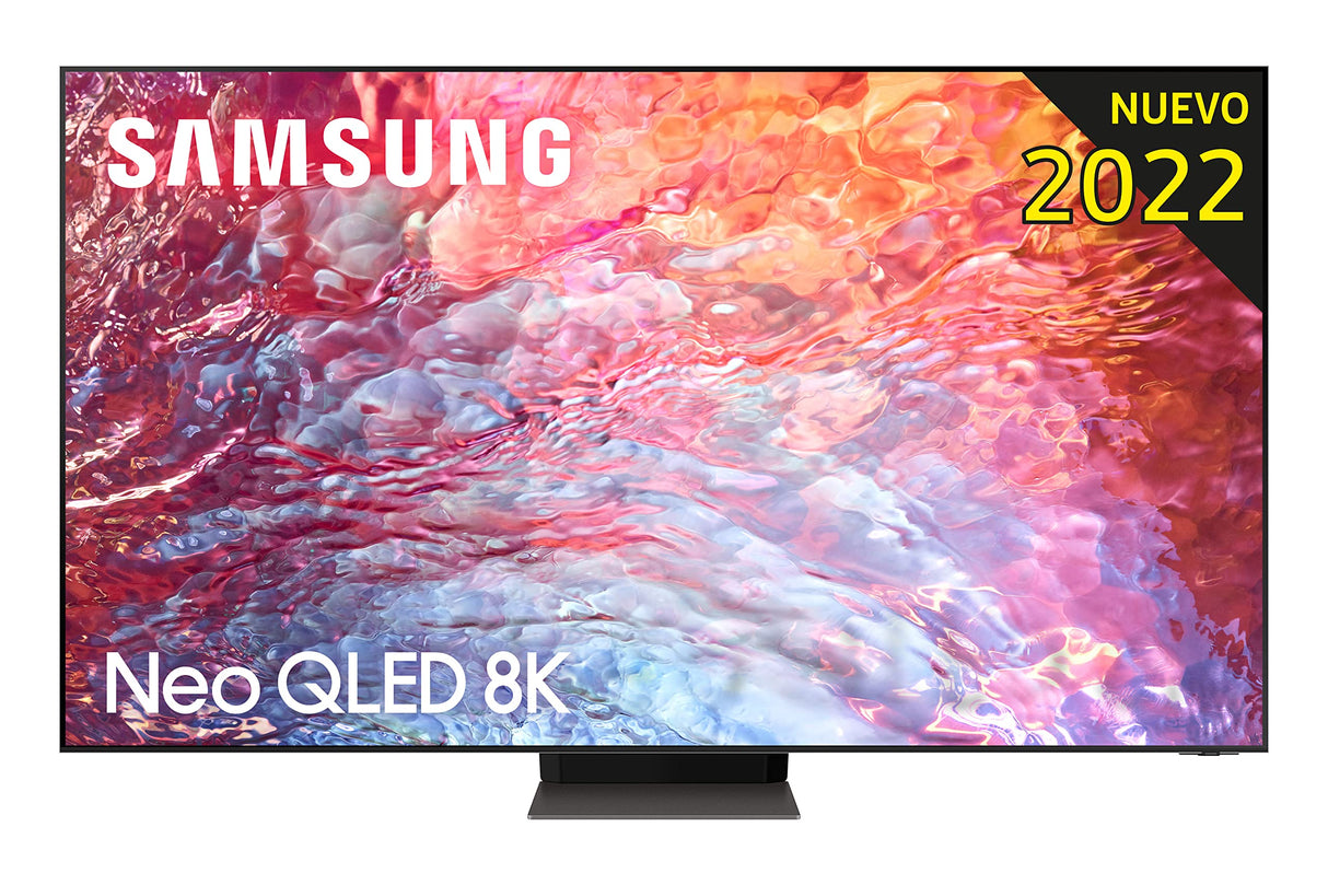 Samsung TV Neo QLED8K 2022 75QN700B-SmartTV de 75"con Resolución8K,Quantum Matrix Technology Pro,Procesador Neural8K Lite con Inteligencia Artificial,Quantum HDR2000,60W Dolby Atmos y Alexa Integrada
