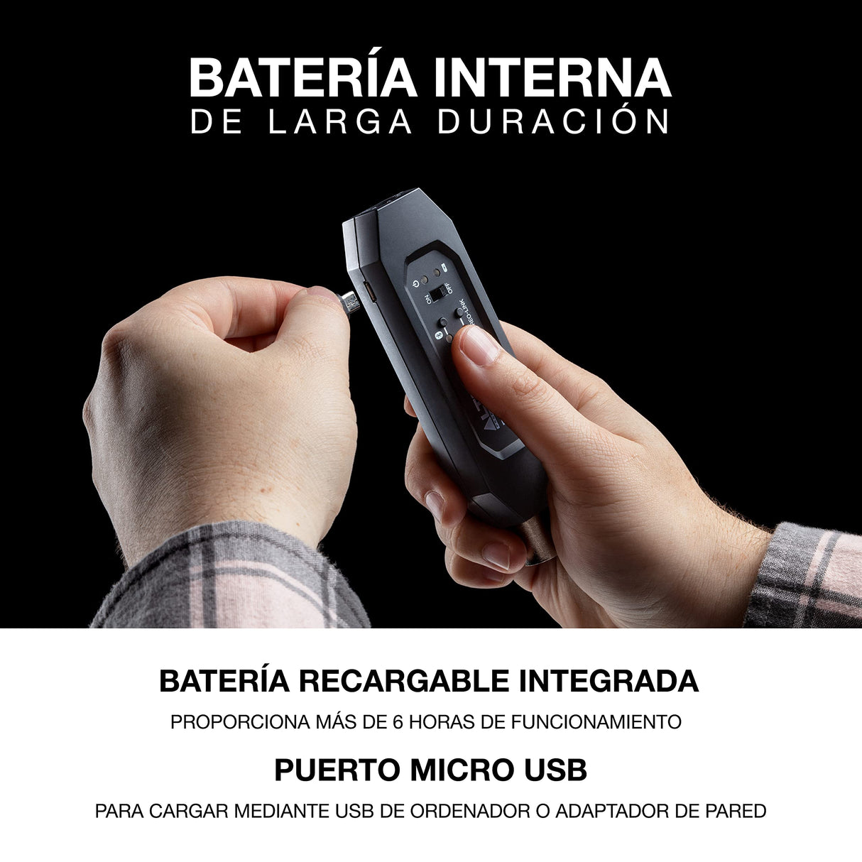 ALTO Bluetooth Ultimate Receptor Bluetooth Estéreo Recargable con XLR para Mesa de Mezclas y Equipos de Sonido