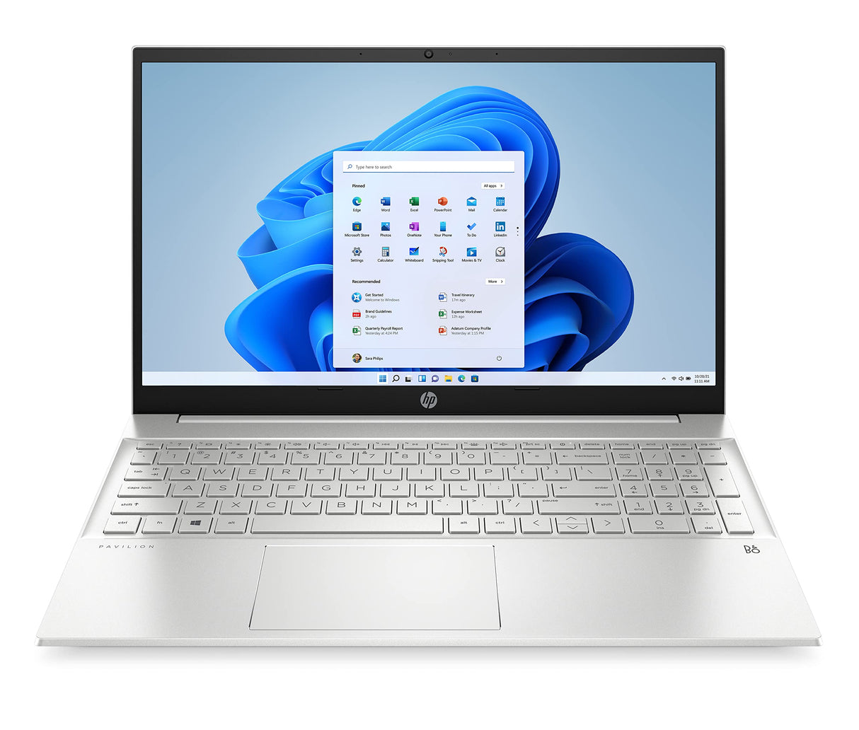 HP Ordenador portátil Pavilion 15-eg2327nw, Windows 11 Home, 15.6, Intel Core i5, 16 GB de RAM, 1 TB SSD, FHD, Teclado QWERTY