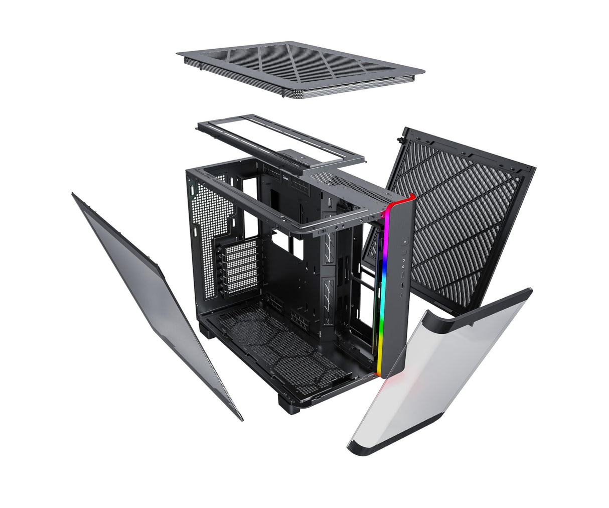 Montech KING 95 Midi-Tower, Tempered Glass, ARGB - schwarz
