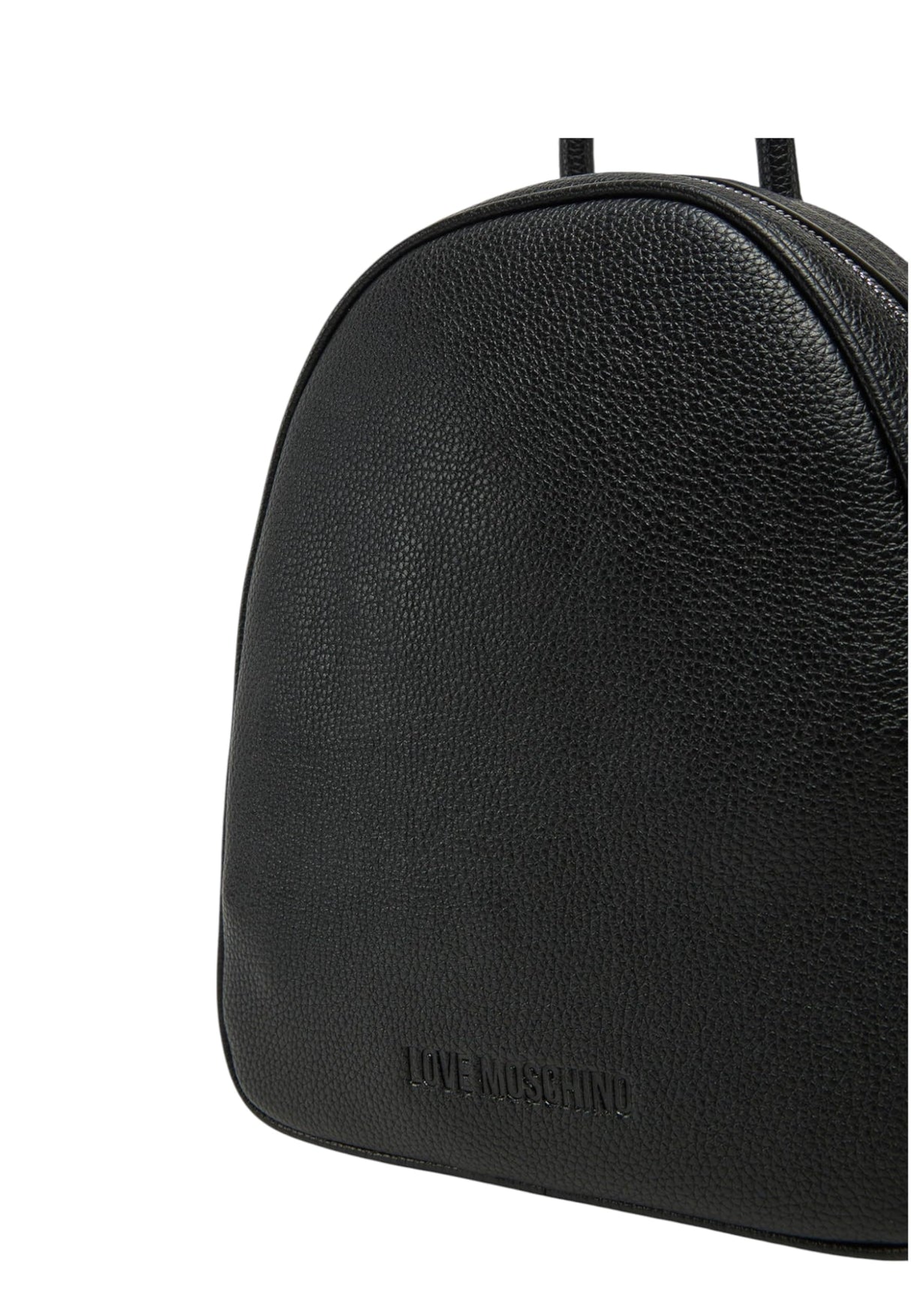 Moschino Borsa Donna Love zaino ecopelle nero/nikel BS25MO31 JC4030PP1MLT000B, Negro, medium
