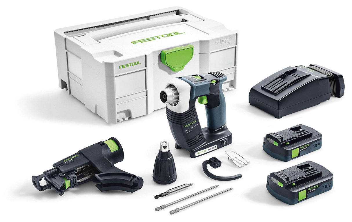 Festool - Atornillador de construcción en seco de batería